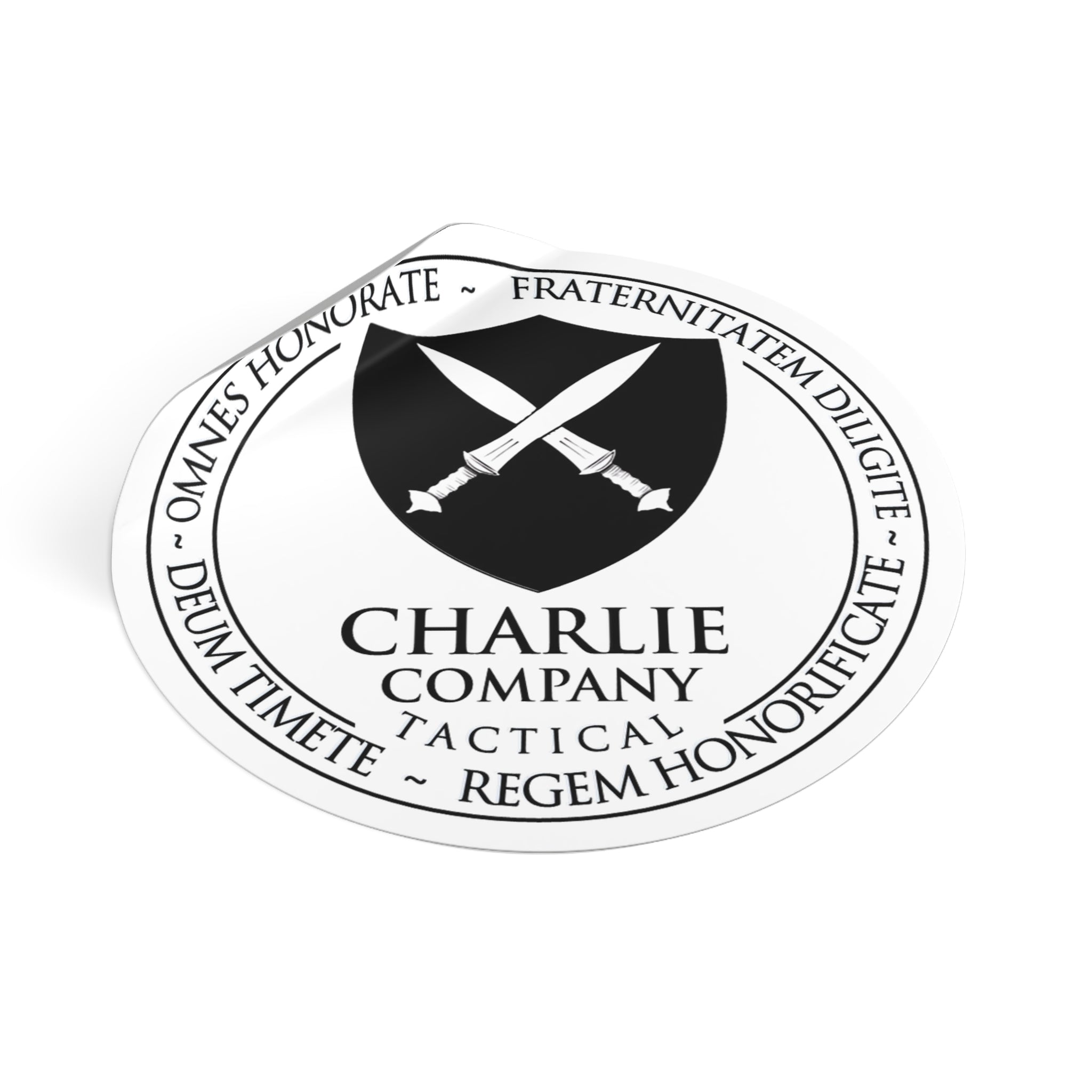 CCT Logo 3" Vinyl Sticker W/ White Background