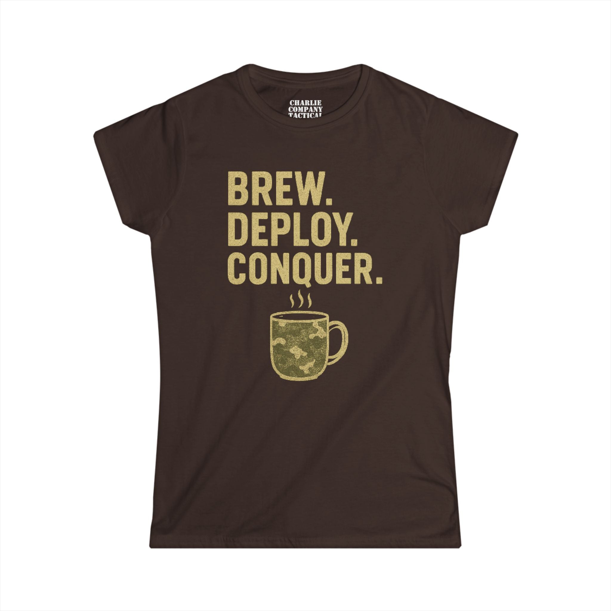 Brew. Deploy. Conquer. - Ladies' Tee