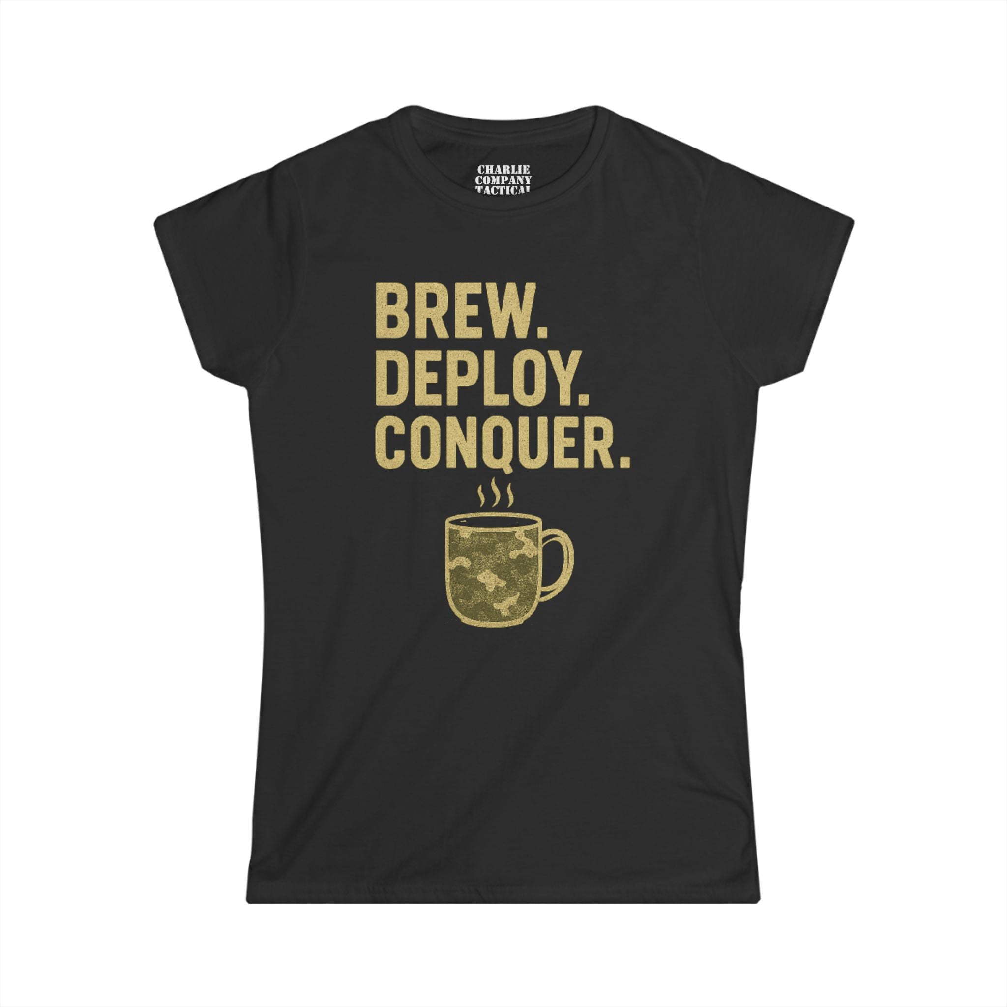 Brew. Deploy. Conquer. - Ladies' Tee