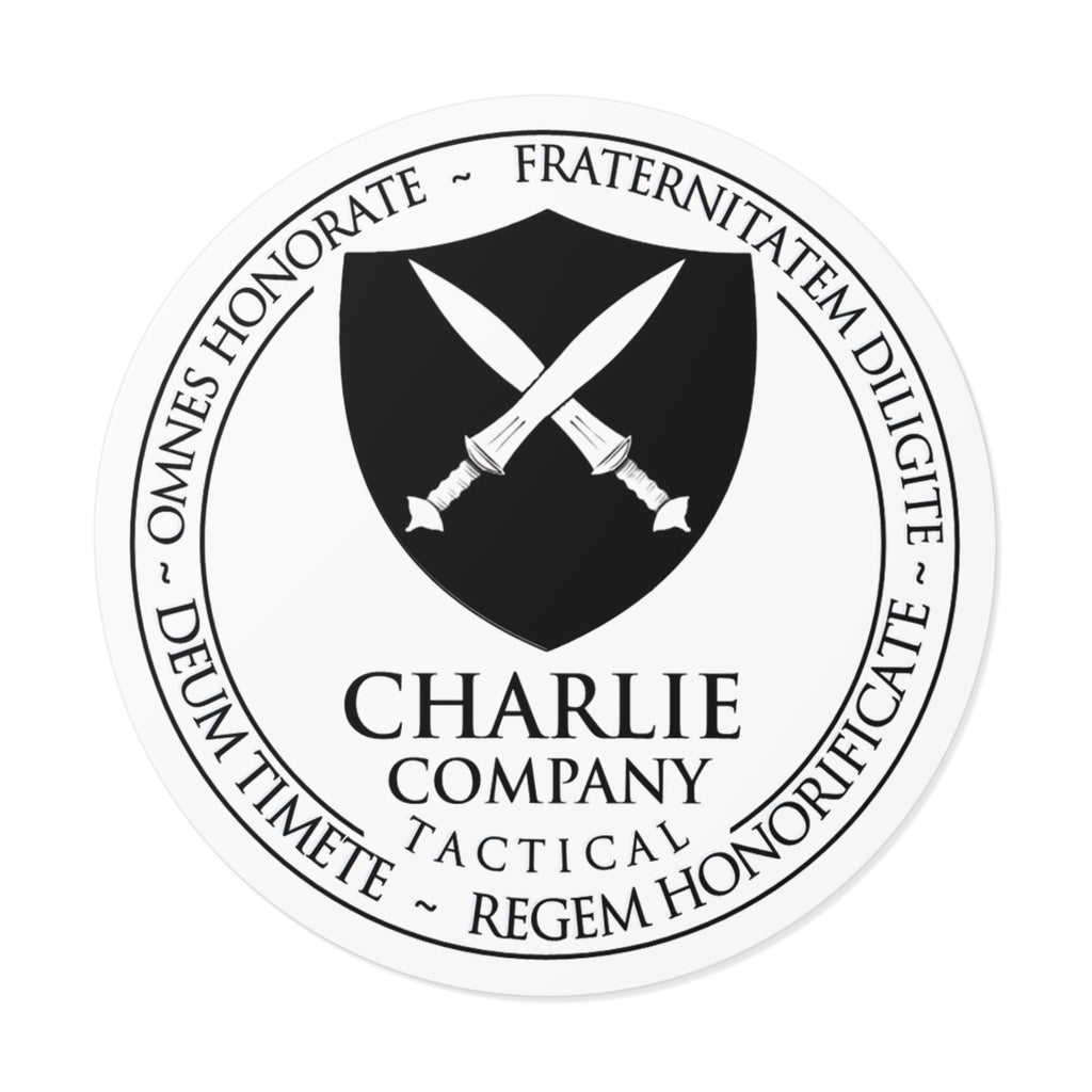 CCT Logo 3" Vinyl Sticker W/ White Background