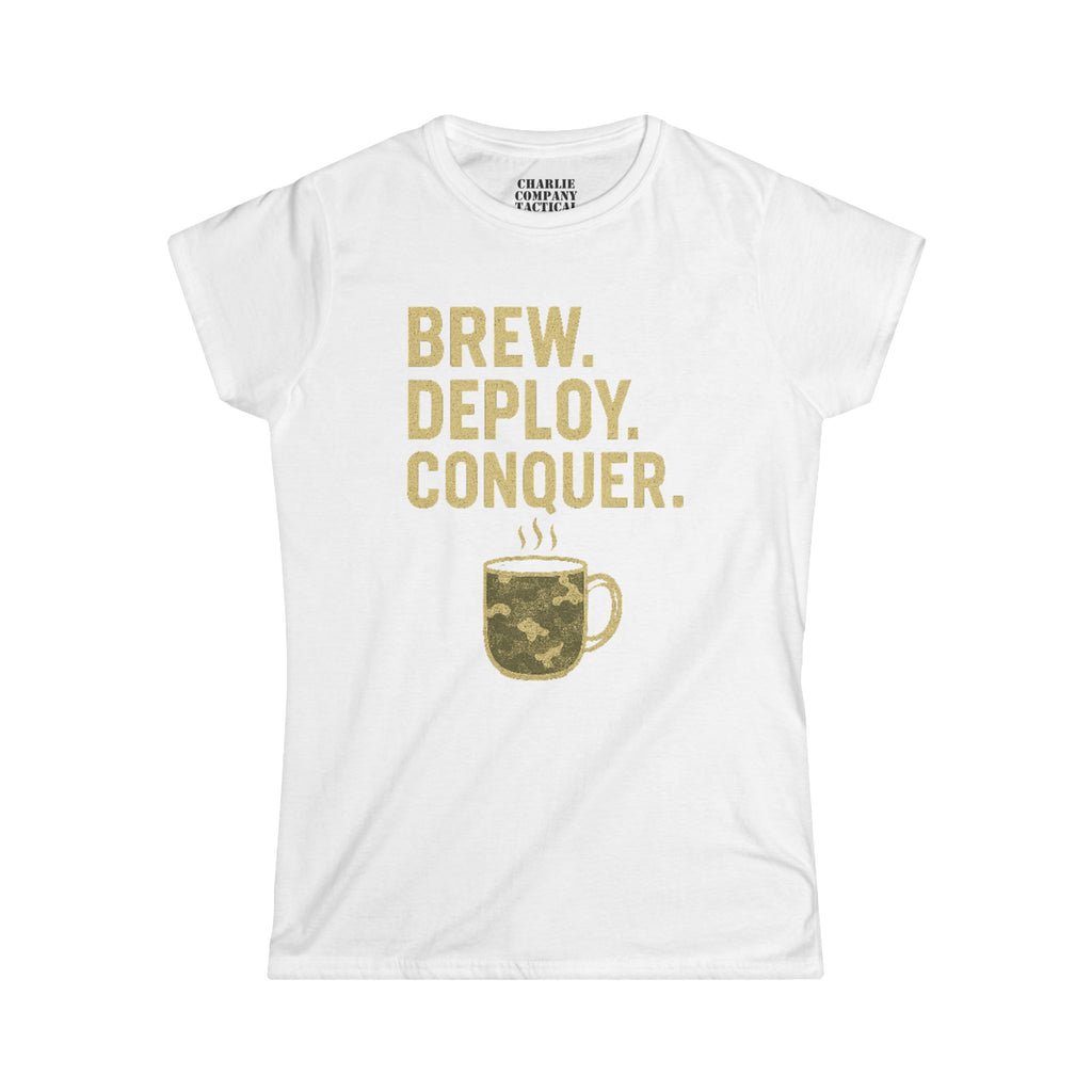 Brew. Deploy. Conquer. - Ladies' Tee