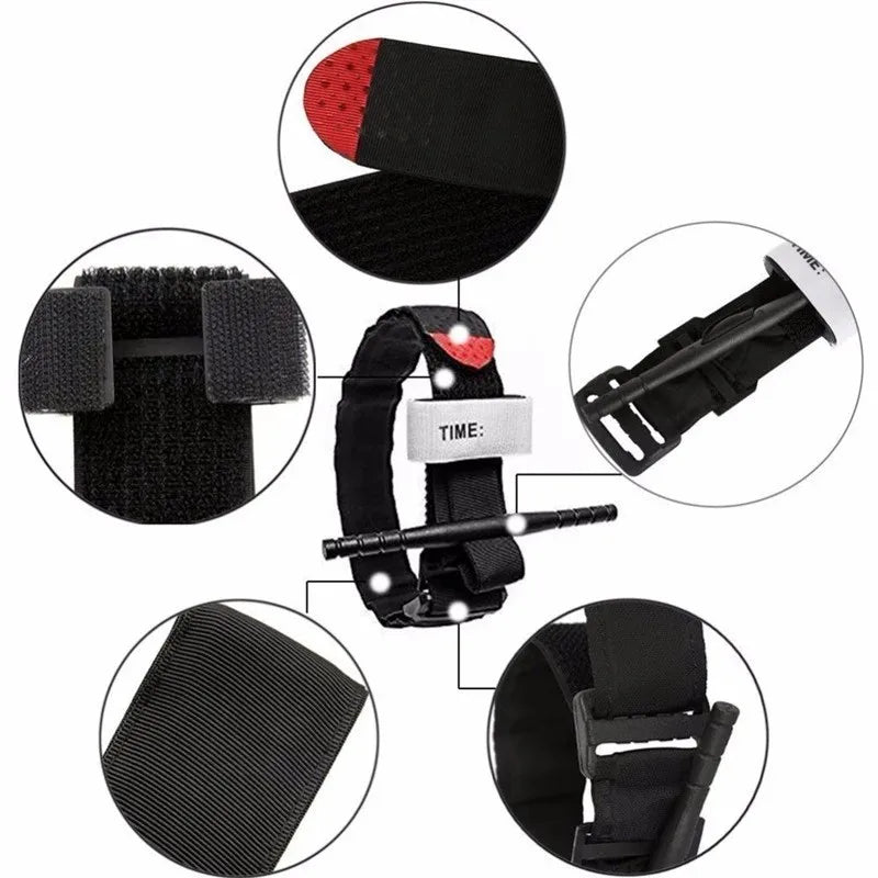 Outdoor Survival Equipment Molle Bag Emergency IFAK First Aid Kit Tourniquet Israeli Bandage