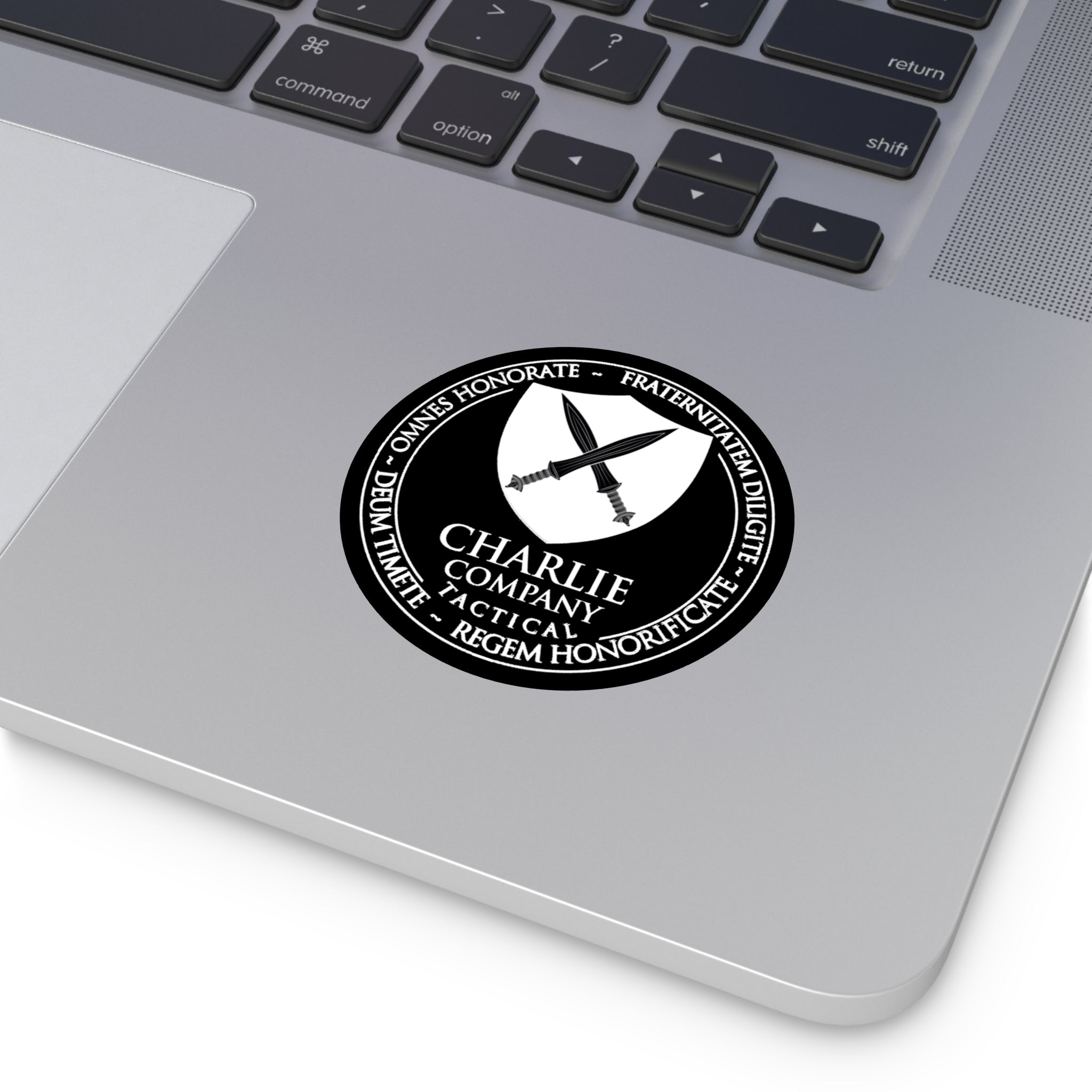 CCT Logo 3" Vinyl Stickers W/ Black Background