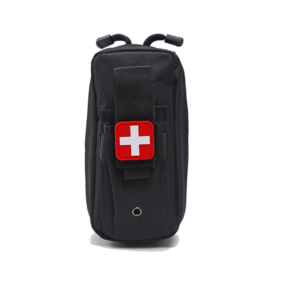 Tactical First Aid Kit Tourniquet Medical Rescue Molle Pouch Survival Gear for Camping Hiking Emergency Preparedness
